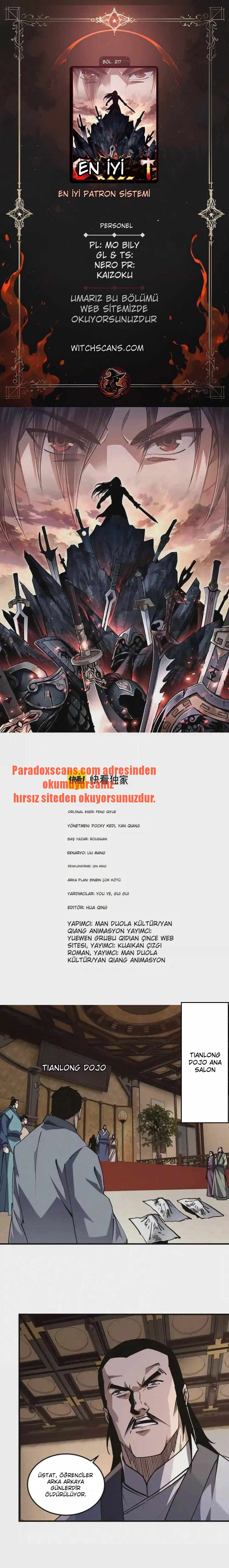 En Büyük Patron Sistemi Bölüm 217 - Sayfa 1