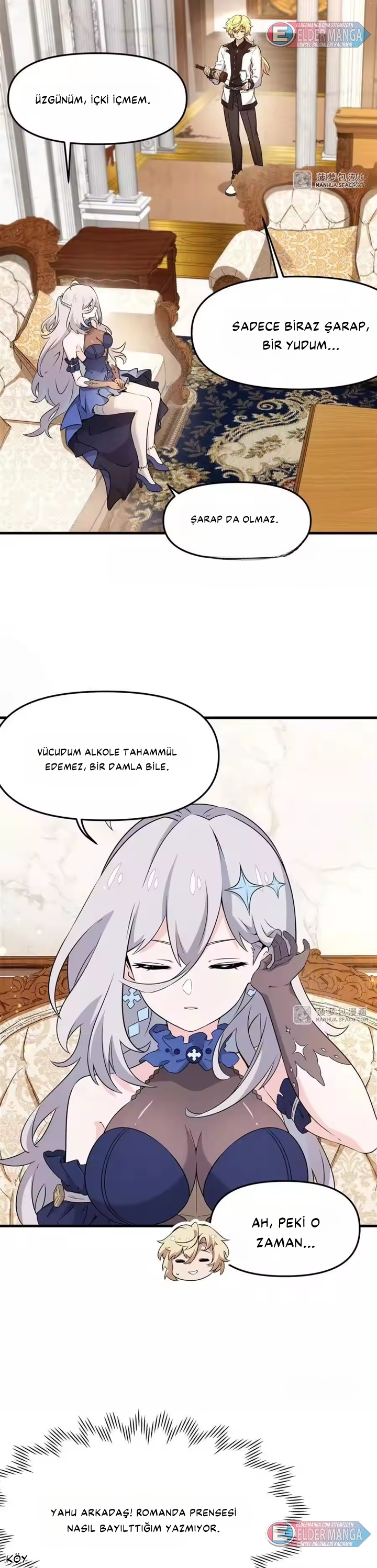 OP Kadın Kahramanın Kötü Adamı Oldum! Bölüm 6 - Sayfa 6