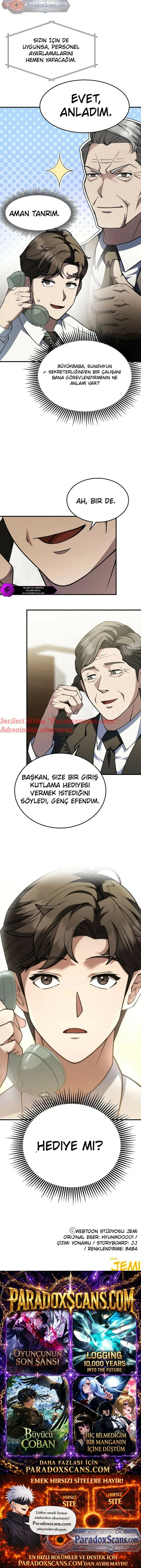 The Chairman Who Just Wants to Slack Off 1. bölüm sayfa 15