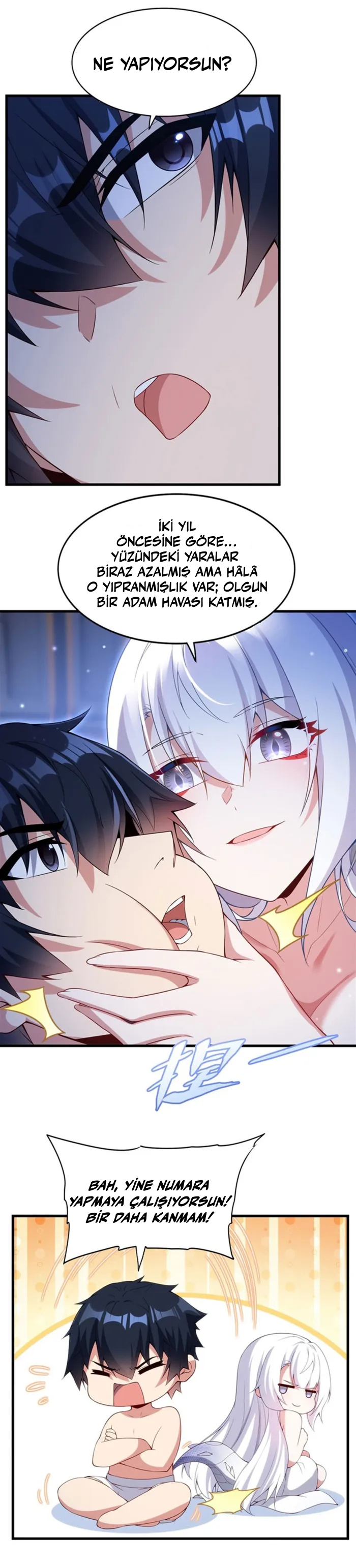 Çeneni Kapa Kötü Ejderha Artık Seninle Çocuk Büyütmek İstemiyorum Bölüm 12 - Sayfa 18