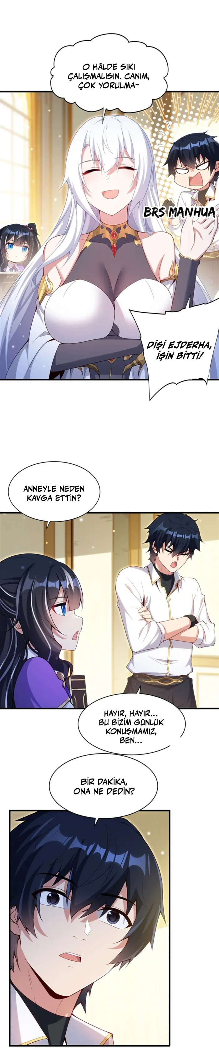 Çeneni Kapa Kötü Ejderha Artık Seninle Çocuk Büyütmek İstemiyorum Bölüm 12 - Sayfa 36