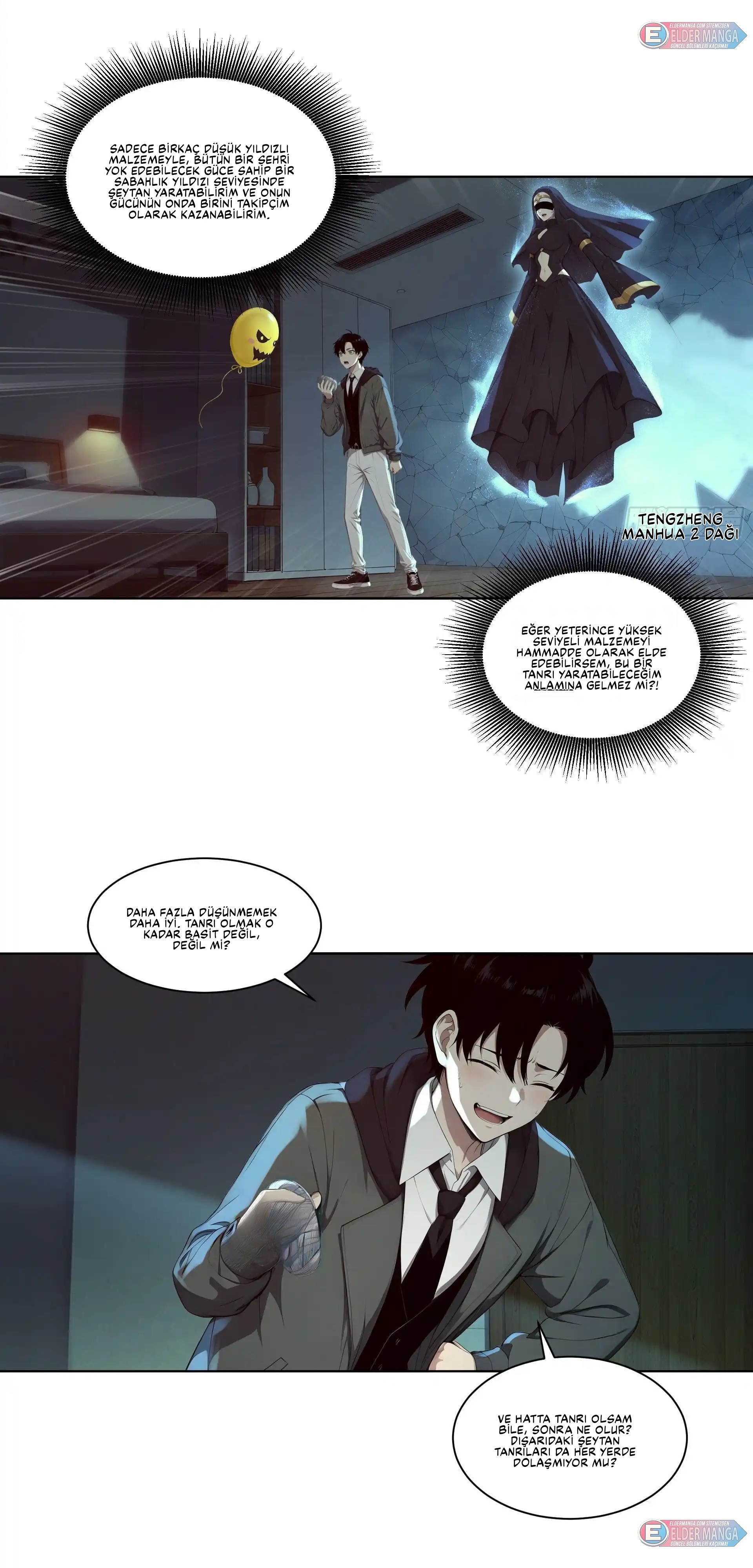Karanlık Tanrıları Doğuran Adam Bölüm 6 - Sayfa 12