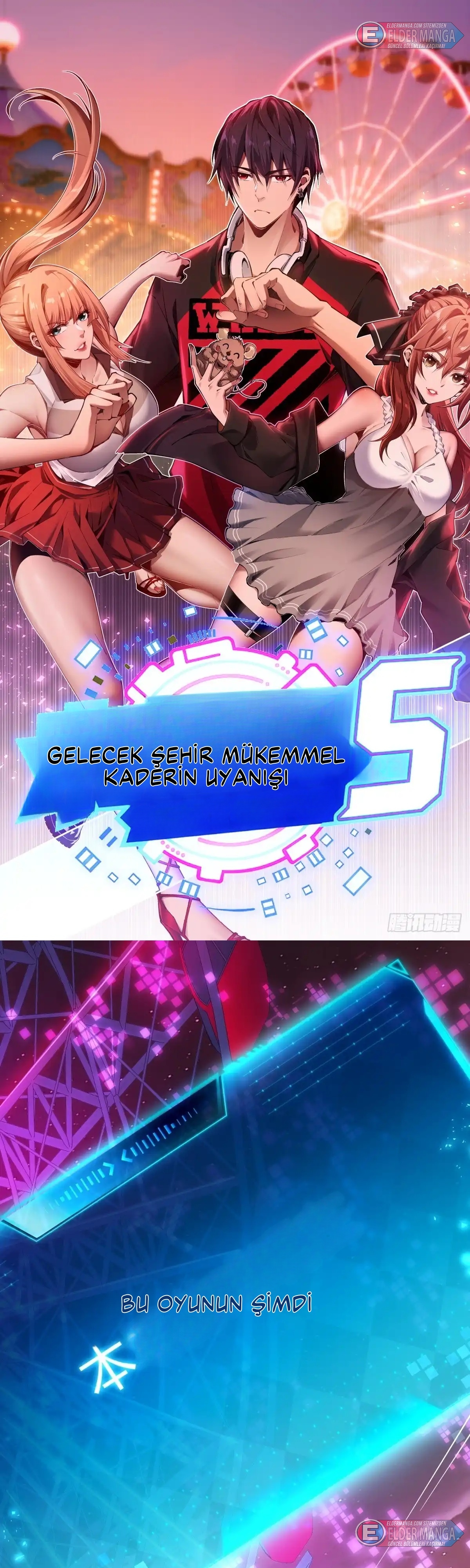 Gelecek Şehri S: Kusursuz Kaderin Uyanışı Bölüm 4 - Sayfa 1