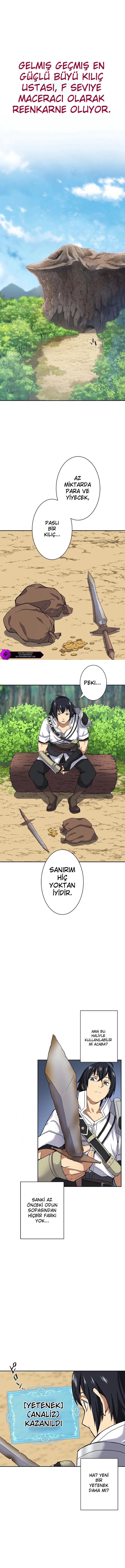 Tarihin En Güçlü Büyülü Kılıç Ustası, F-Rank Bir Maceracı Olarak Yeniden Doğuyor Bölüm 2 - Sayfa 1