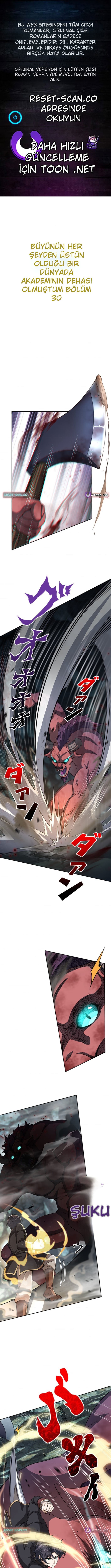 Büyünün Hüküm Sürdüğü Bir Dünyada Akademi Dahisi Oldum Bölüm 30 - Sayfa 1