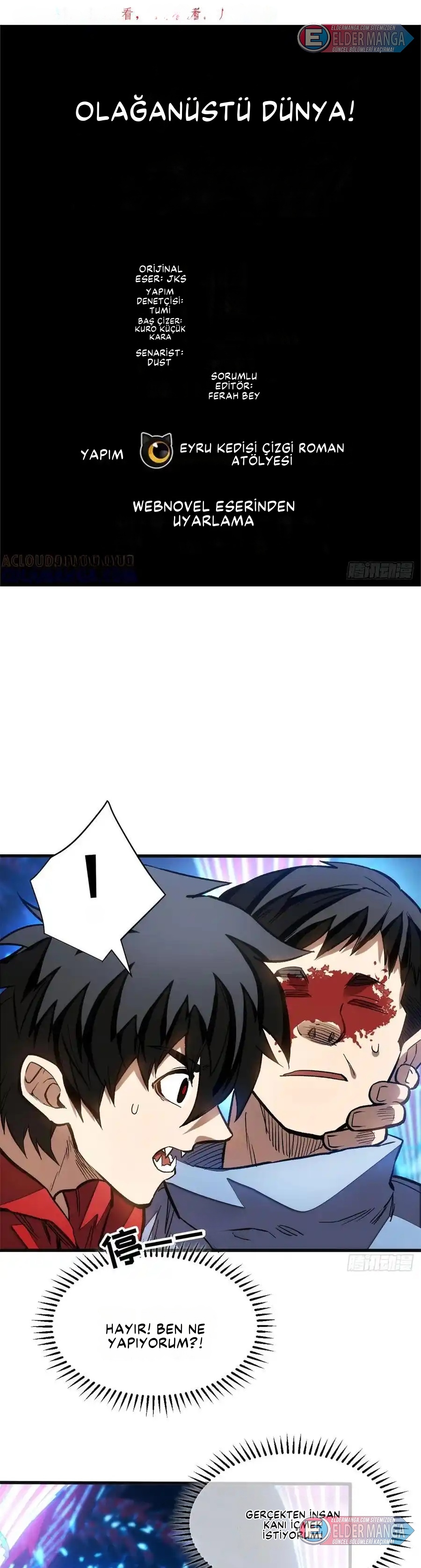 Olağanüstü Dünya! Ben… Bir Vampir miyim?! Bölüm 13 - Sayfa 1