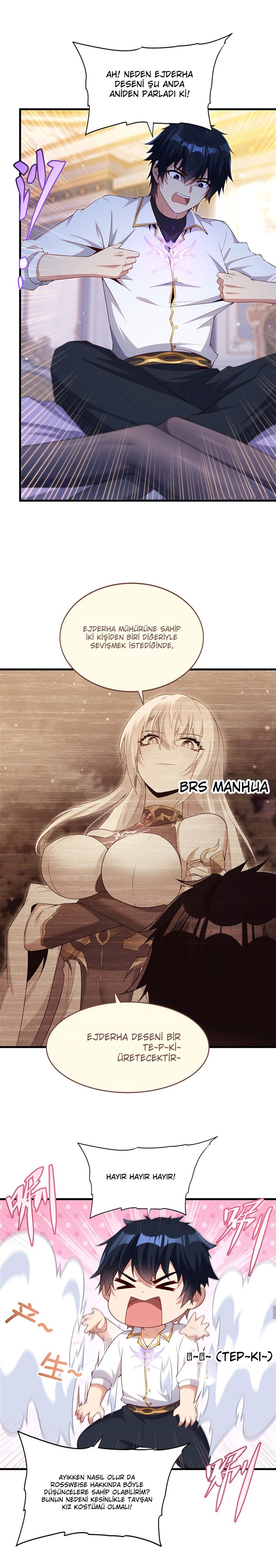 Çeneni Kapa Kötü Ejderha Artık Seninle Çocuk Büyütmek İstemiyorum Bölüm 27 - Sayfa 10