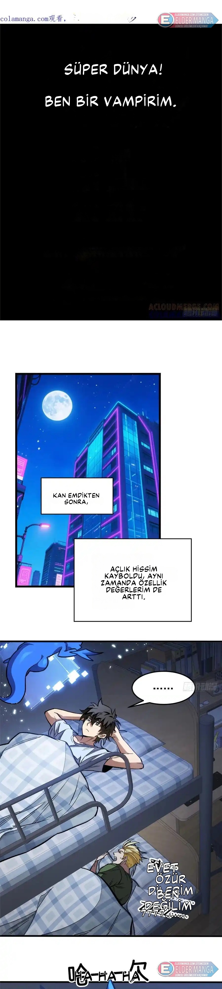 Olağanüstü Dünya! Ben… Bir Vampir miyim?! Bölüm 14 - Sayfa 1