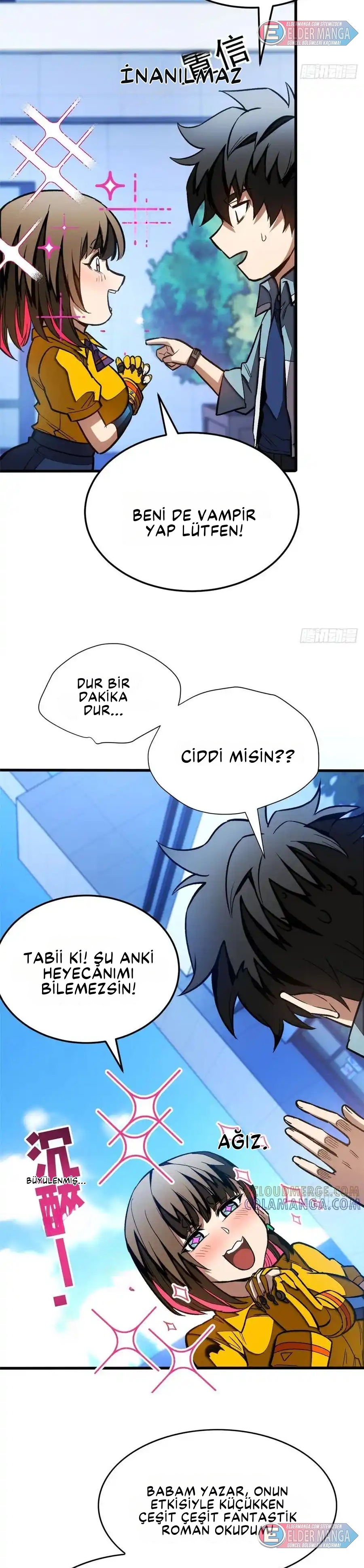 Olağanüstü Dünya! Ben… Bir Vampir miyim?! Bölüm 14 - Sayfa 13