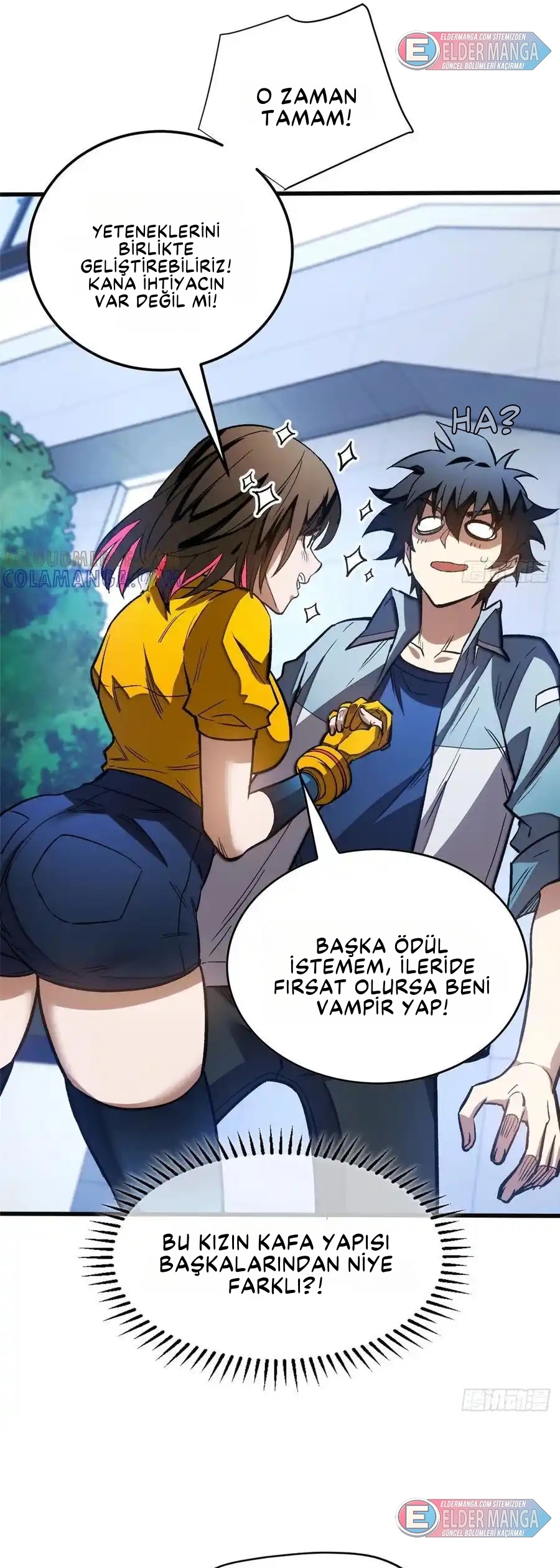 Olağanüstü Dünya! Ben… Bir Vampir miyim?! Bölüm 14 - Sayfa 17