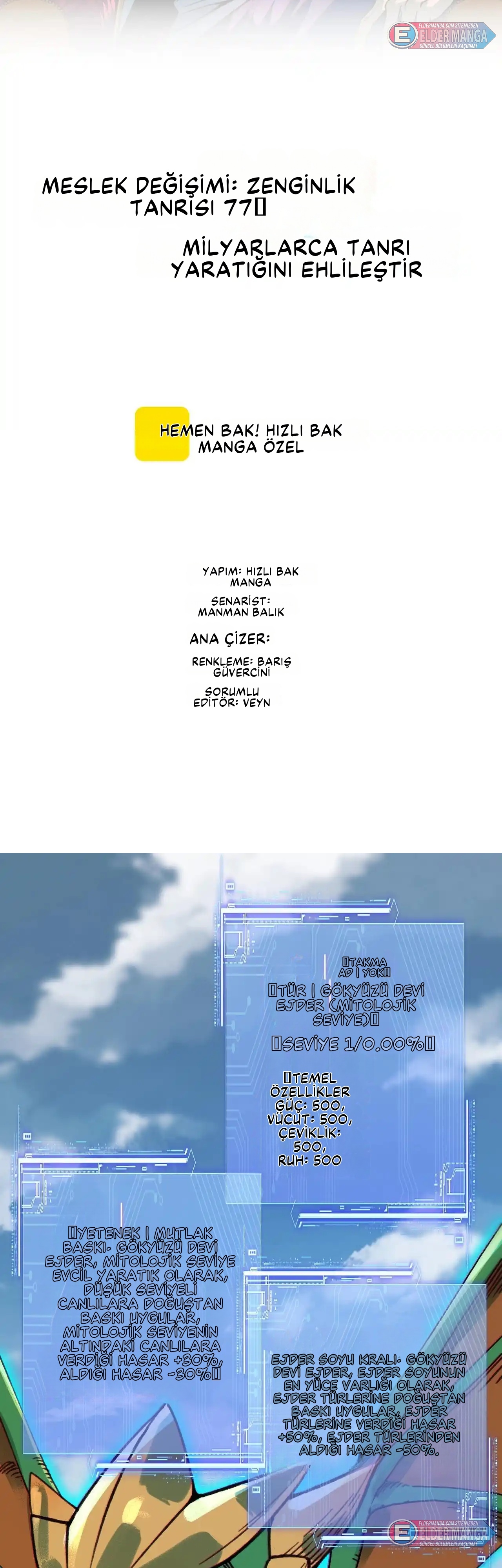 Tanrısal Meslek: Servet Tanrısı Bölüm 4 - Sayfa 3