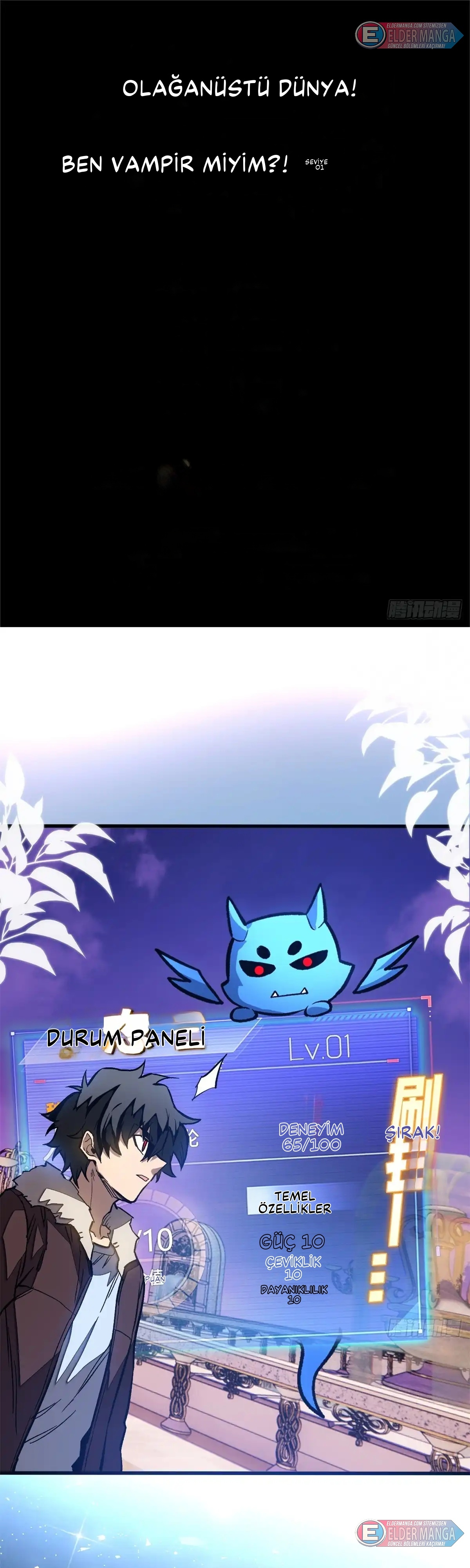 Olağanüstü Dünya! Ben… Bir Vampir miyim?! Bölüm 8 - Sayfa 1