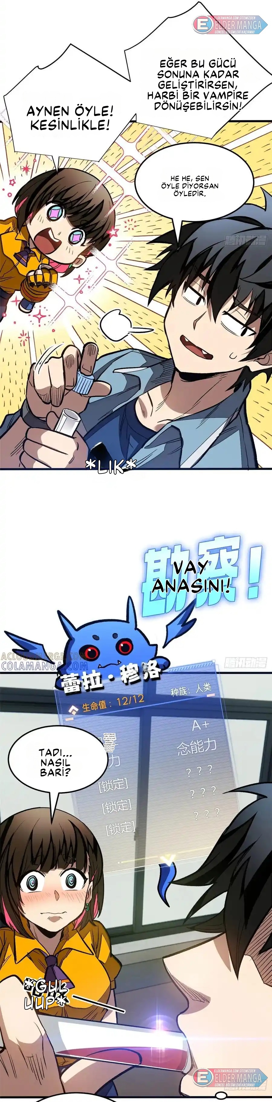 Olağanüstü Dünya! Ben… Bir Vampir miyim?! Bölüm 15 - Sayfa 14