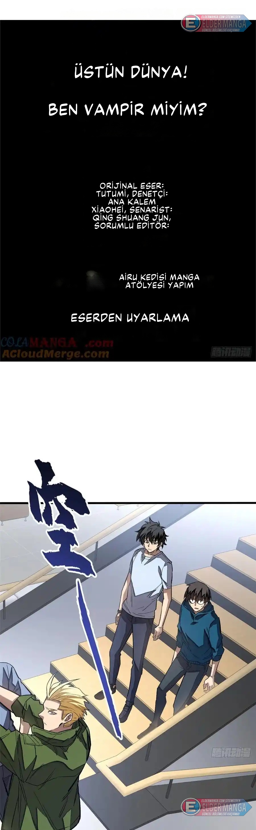 Olağanüstü Dünya! Ben… Bir Vampir miyim?! Bölüm 10 - Sayfa 1