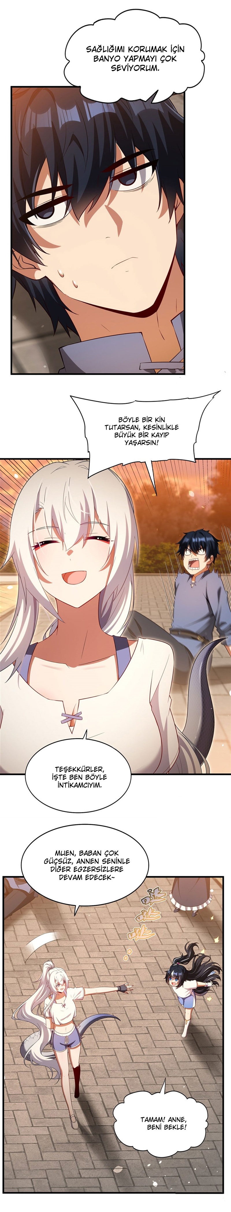 Çeneni Kapa Kötü Ejderha Artık Seninle Çocuk Büyütmek İstemiyorum Bölüm 45 - Sayfa 12