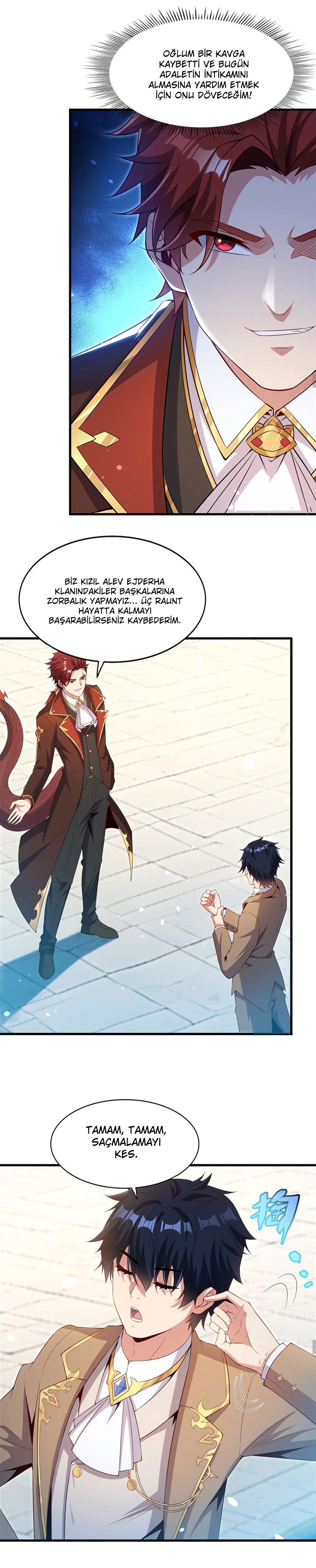 Çeneni Kapa Kötü Ejderha Artık Seninle Çocuk Büyütmek İstemiyorum Bölüm 35 - Sayfa 6