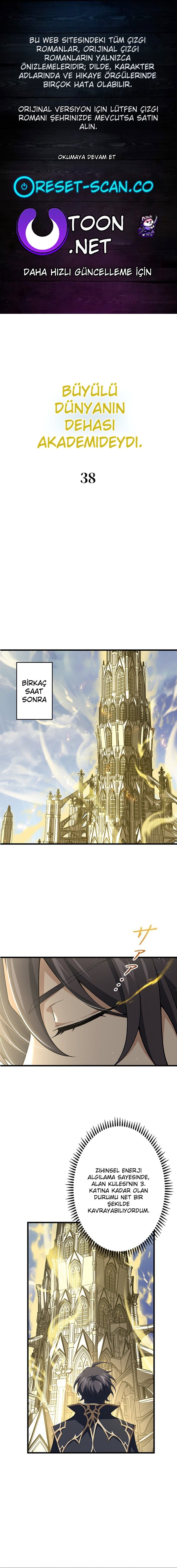 Büyünün Hüküm Sürdüğü Bir Dünyada Akademi Dahisi Oldum Bölüm 38 - Sayfa 1
