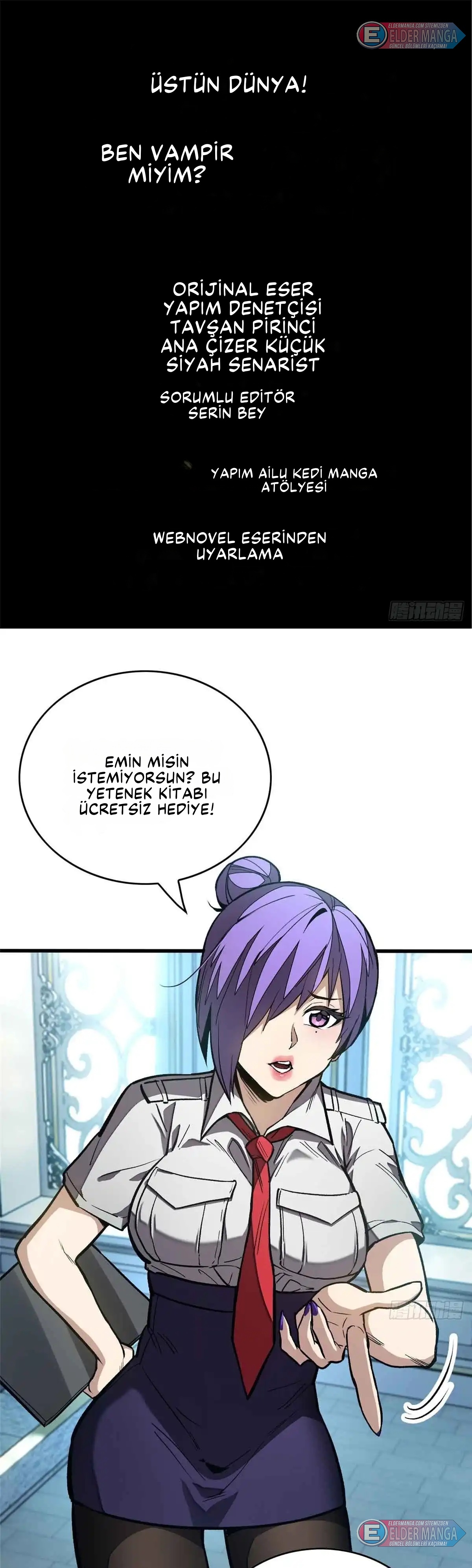 Olağanüstü Dünya! Ben… Bir Vampir miyim?! Bölüm 4 - Sayfa 1