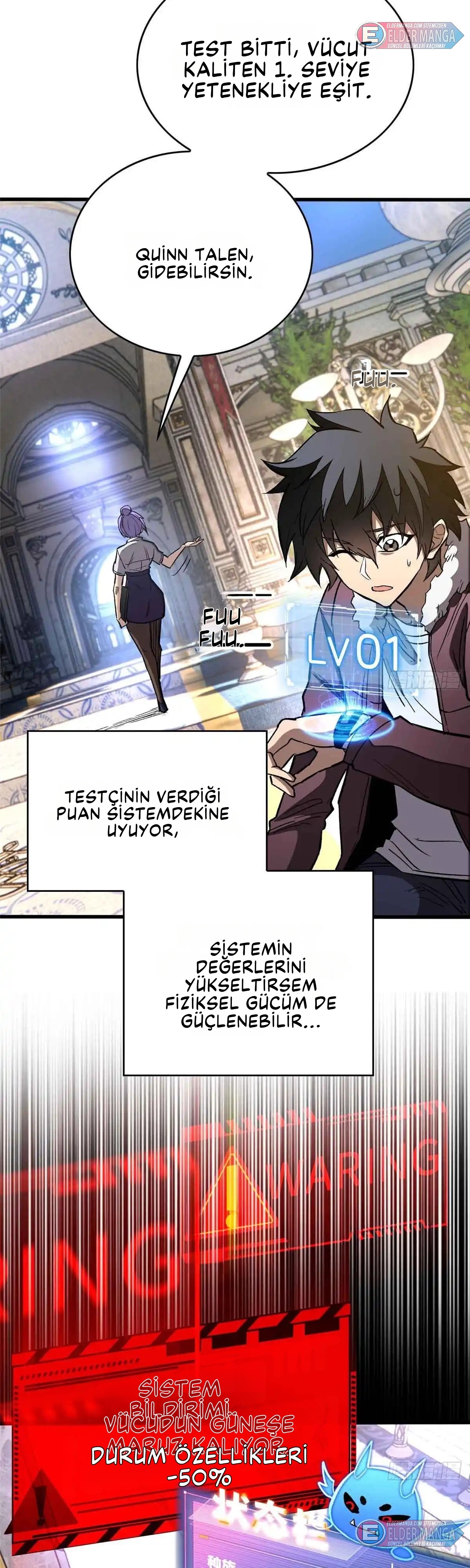 Olağanüstü Dünya! Ben… Bir Vampir miyim?! Bölüm 4 - Sayfa 11