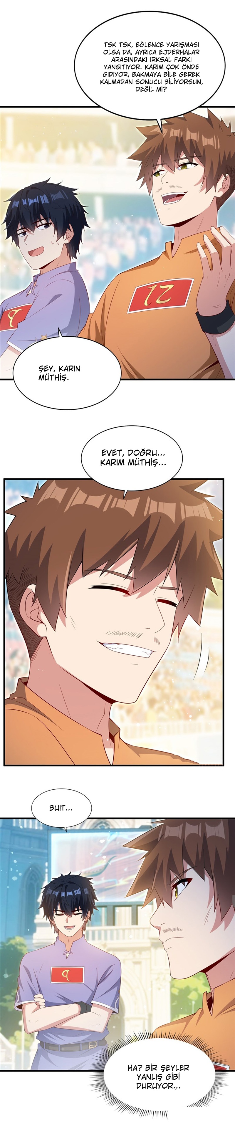Çeneni Kapa Kötü Ejderha Artık Seninle Çocuk Büyütmek İstemiyorum Bölüm 48 - Sayfa 10
