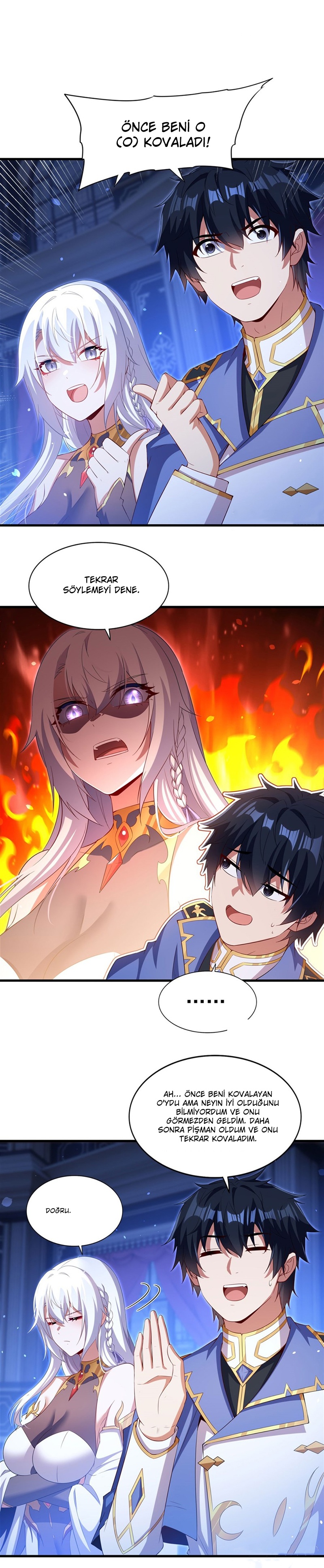 Çeneni Kapa Kötü Ejderha Artık Seninle Çocuk Büyütmek İstemiyorum Bölüm 37 - Sayfa 12