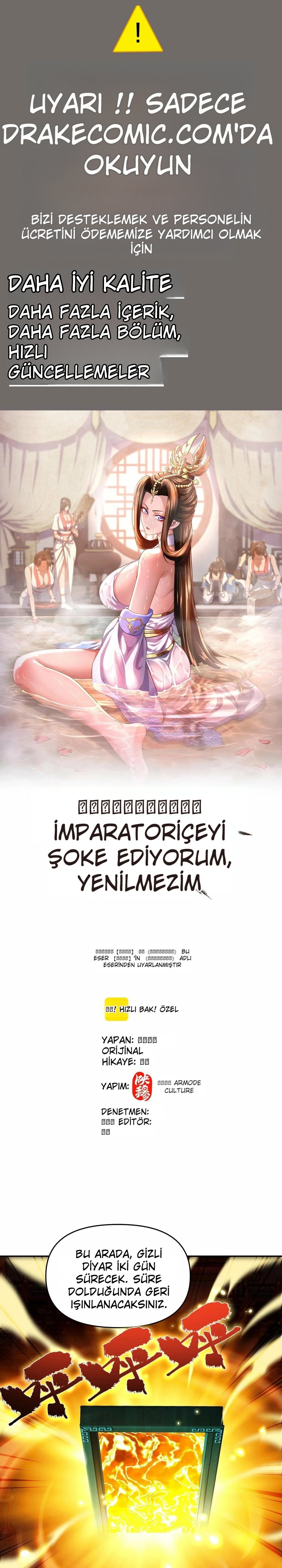 İmparatoriçe Karımı Şoke Ettikten Sonra Yenilmez Oldum Bölüm 53 - Sayfa 1