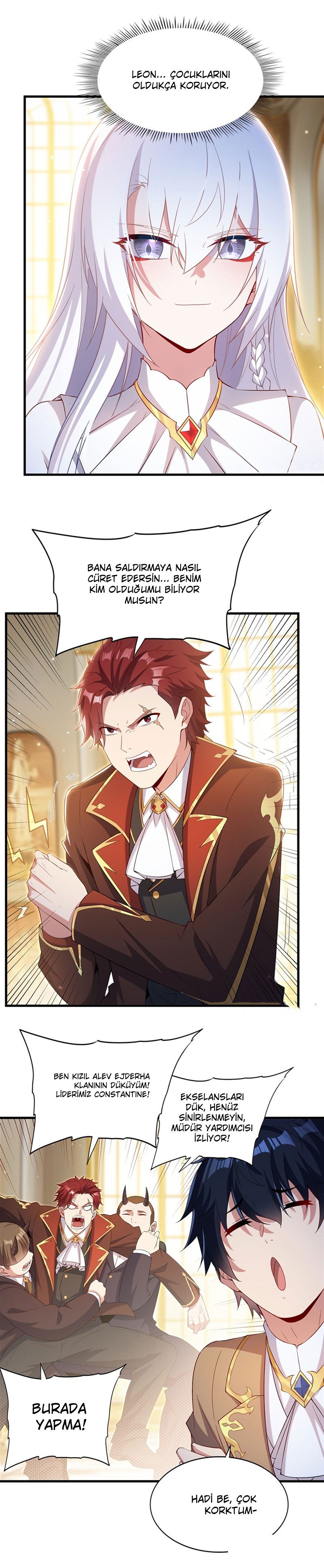 Çeneni Kapa Kötü Ejderha Artık Seninle Çocuk Büyütmek İstemiyorum Bölüm 34 - Sayfa 7