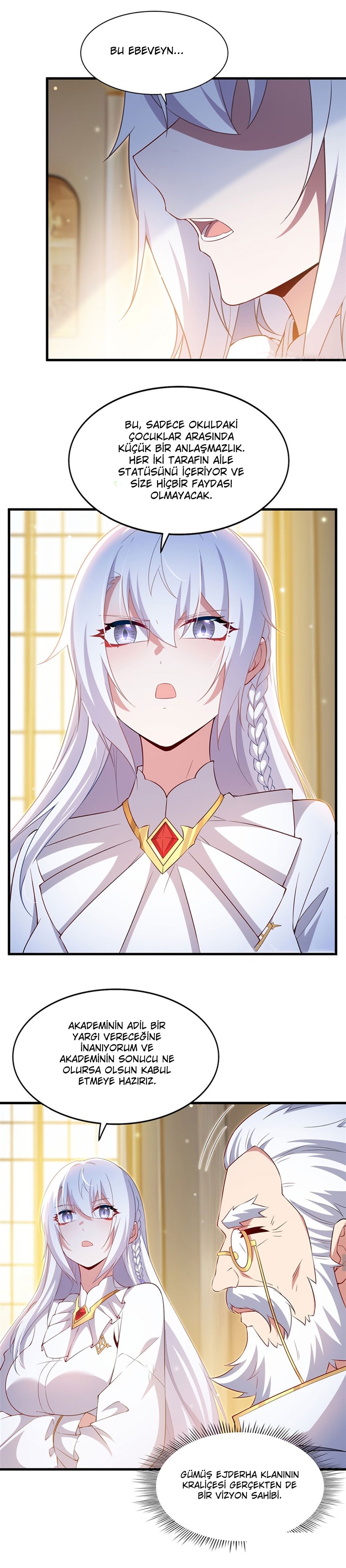 Çeneni Kapa Kötü Ejderha Artık Seninle Çocuk Büyütmek İstemiyorum Bölüm 34 - Sayfa 8