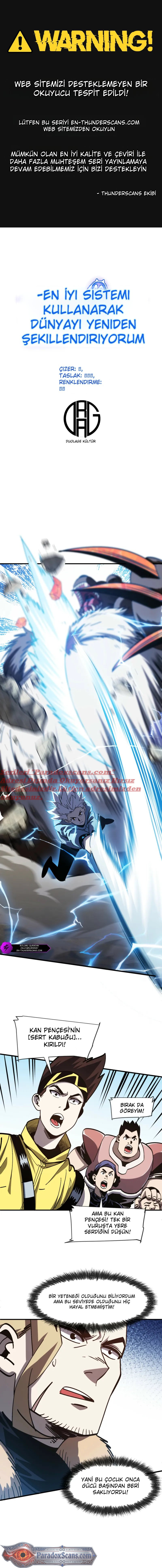 Dünyayı Yeniden Şekillendirmek İçin En Üst Düzey Bir Sistem Kullanıyorum Bölüm 27 - Sayfa 1