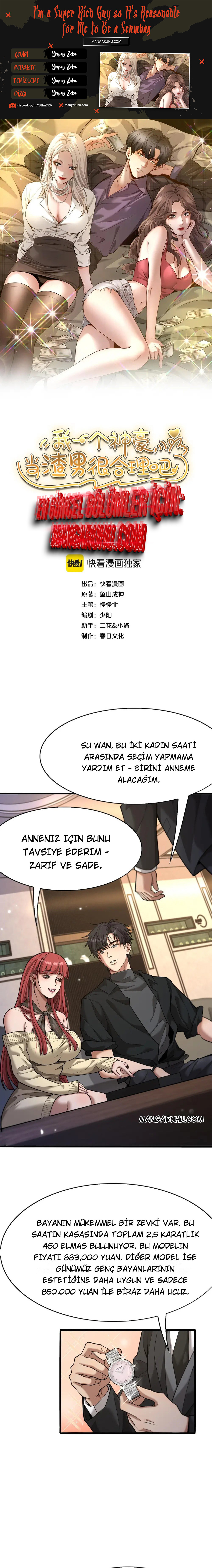 Süper Zenginim, Pislik Olmam Doğal Bölüm 8 - Sayfa 1