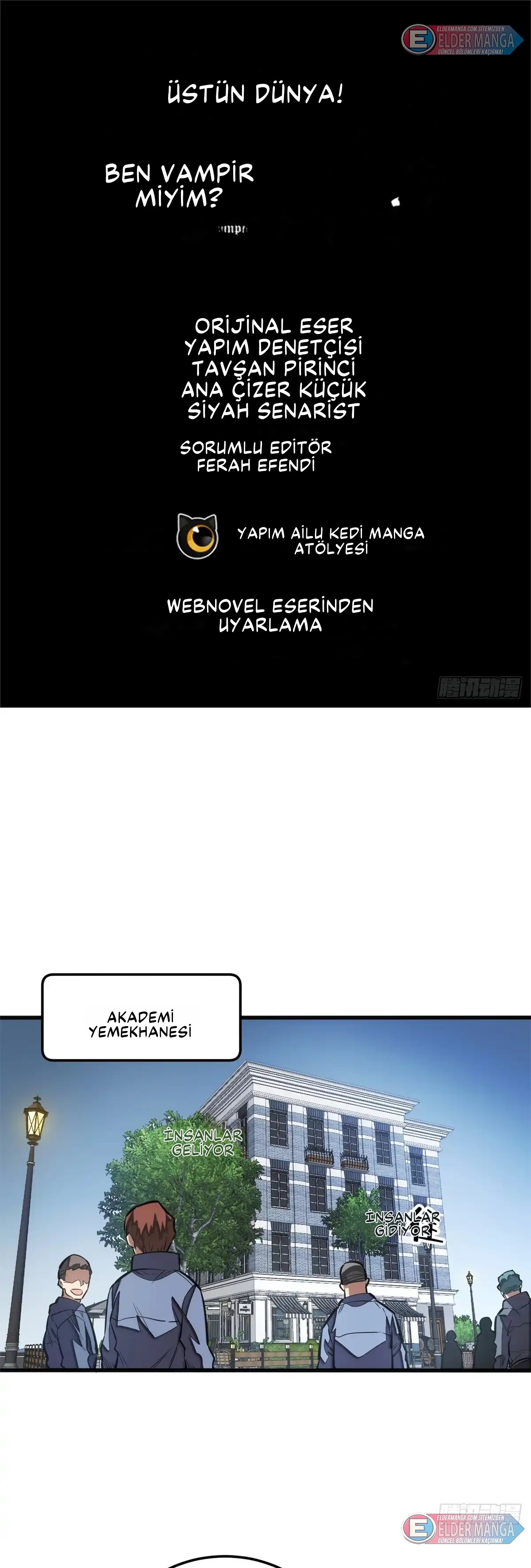 Olağanüstü Dünya! Ben… Bir Vampir miyim?! Bölüm 9 - Sayfa 1