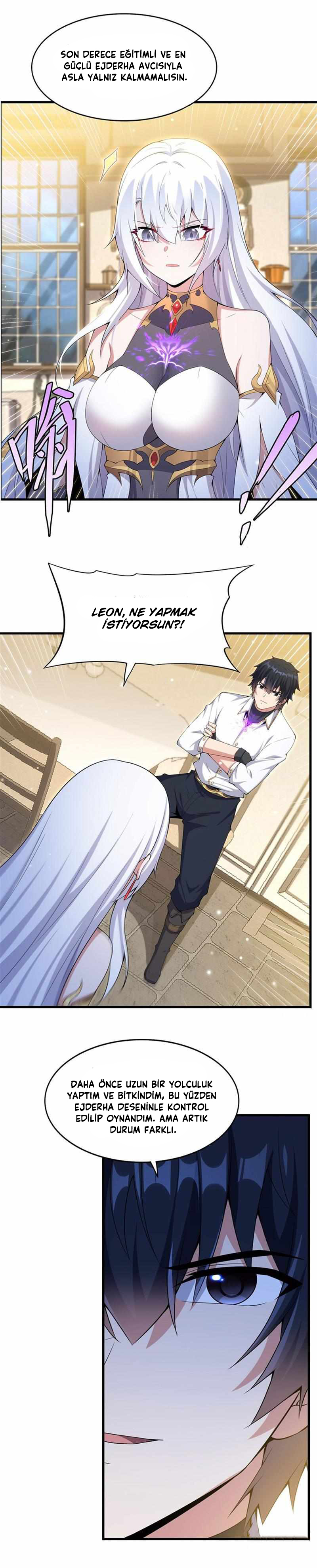 Çeneni Kapa Kötü Ejderha Artık Seninle Çocuk Büyütmek İstemiyorum Bölüm 7 - Sayfa 13