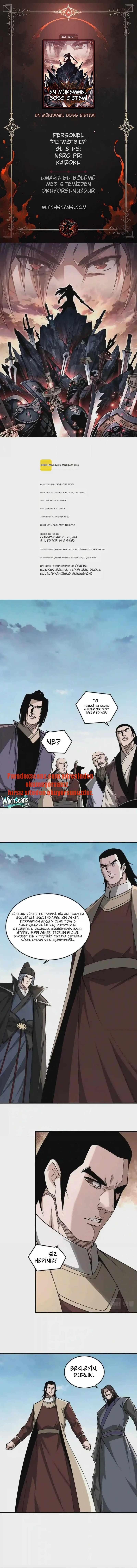 En Büyük Patron Sistemi Bölüm 233 - Sayfa 1