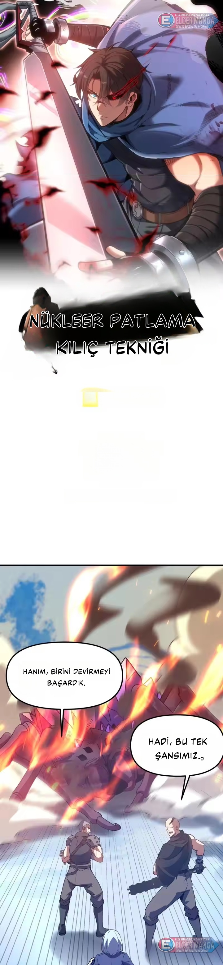 Nükleer Patlama Kılıç Tekniği Bölüm 20 - Sayfa 1