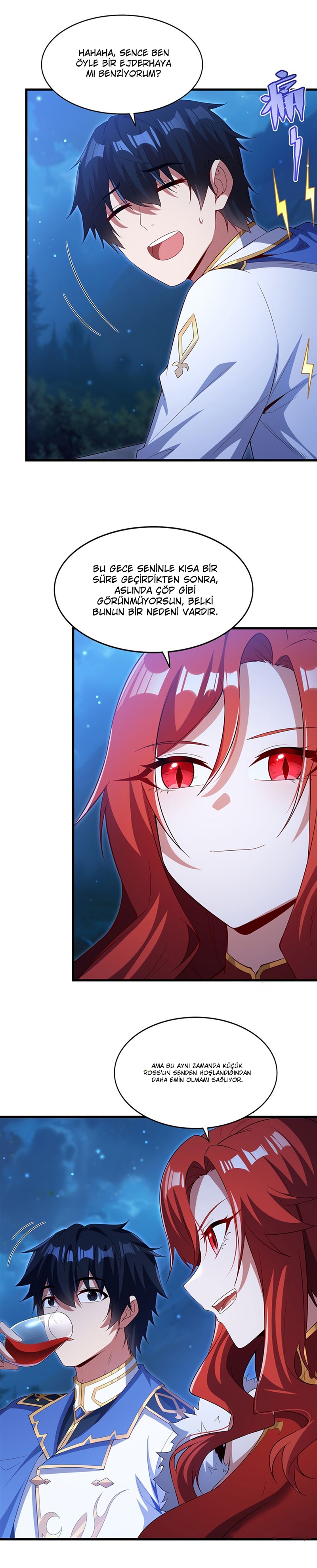 Çeneni Kapa Kötü Ejderha Artık Seninle Çocuk Büyütmek İstemiyorum Bölüm 38 - Sayfa 14