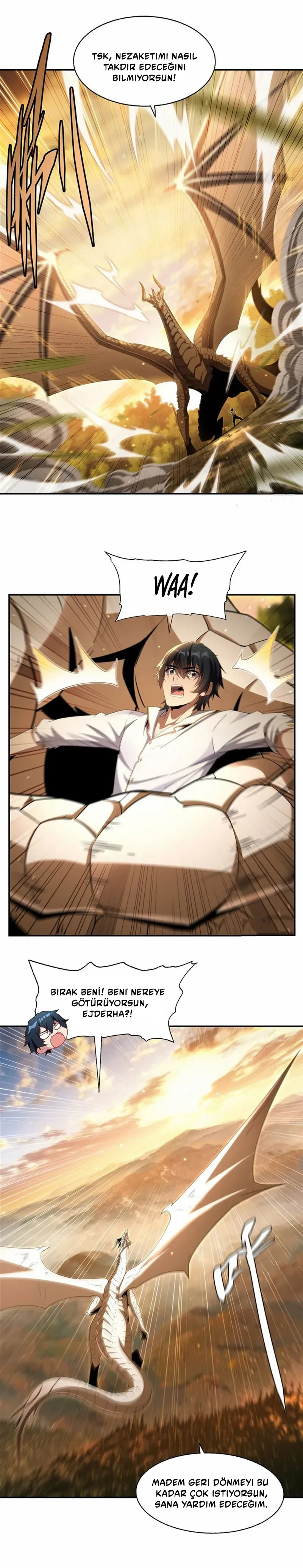 Çeneni Kapa Kötü Ejderha Artık Seninle Çocuk Büyütmek İstemiyorum Bölüm 3 - Sayfa 11