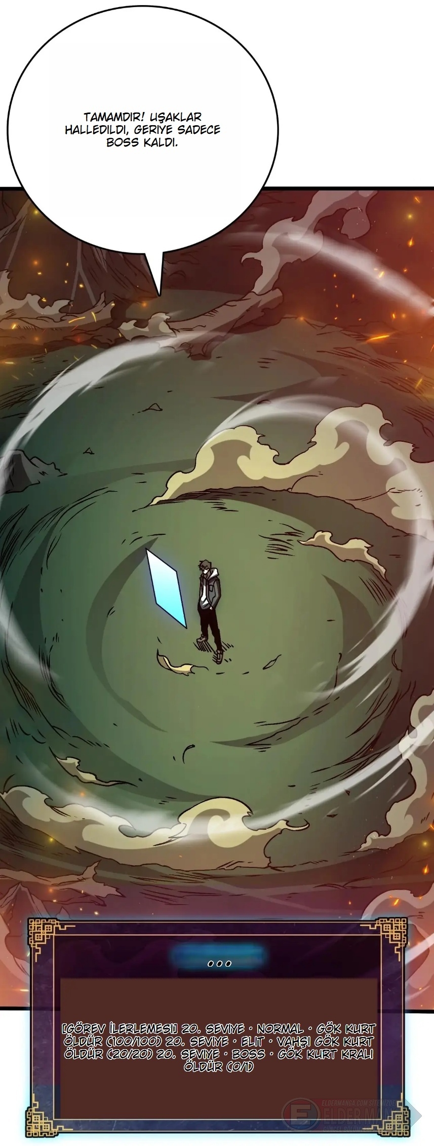 Kara Ejderha Boss’una Dönüştüm ve Artık Her Şeye Hükmediyorum Bölüm 5 - Sayfa 45