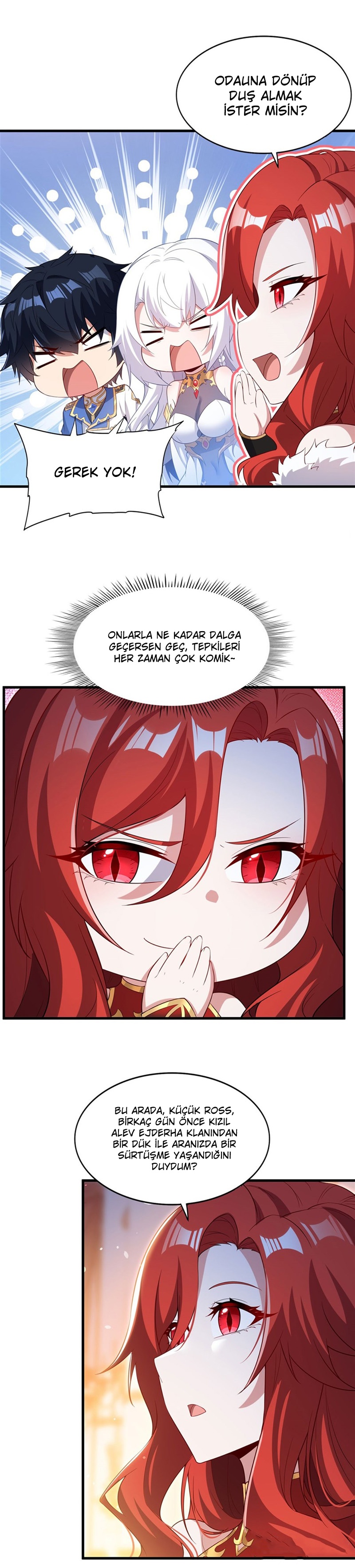 Çeneni Kapa Kötü Ejderha Artık Seninle Çocuk Büyütmek İstemiyorum Bölüm 42 - Sayfa 2