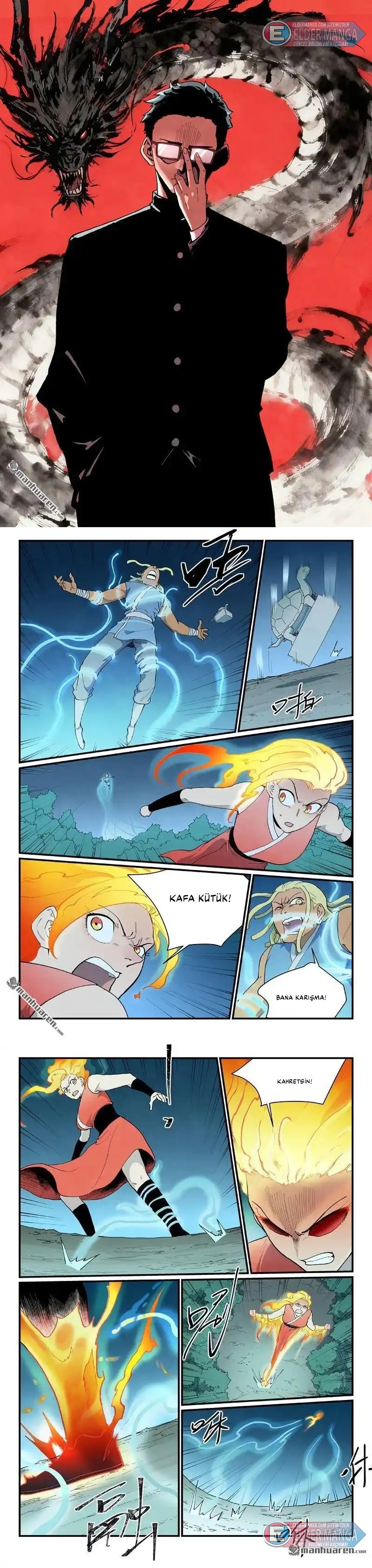 Yıldız Dövüş Tanrısı Tekniği Bölüm 912 - Sayfa 1