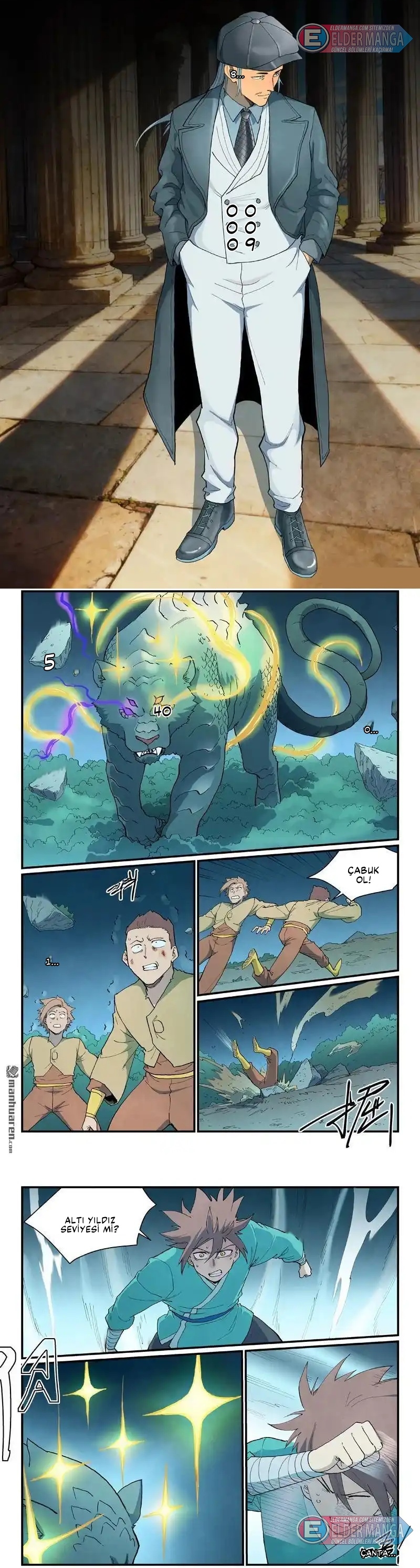 Yıldız Dövüş Tanrısı Tekniği Bölüm 910 - Sayfa 1