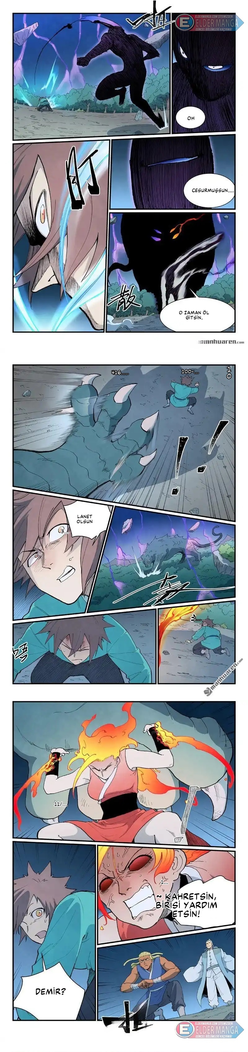 Yıldız Dövüş Tanrısı Tekniği Bölüm 910 - Sayfa 3