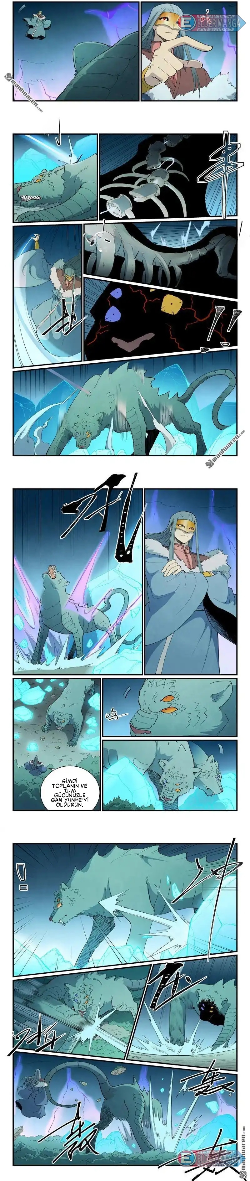 Yıldız Dövüş Tanrısı Tekniği Bölüm 918 - Sayfa 3