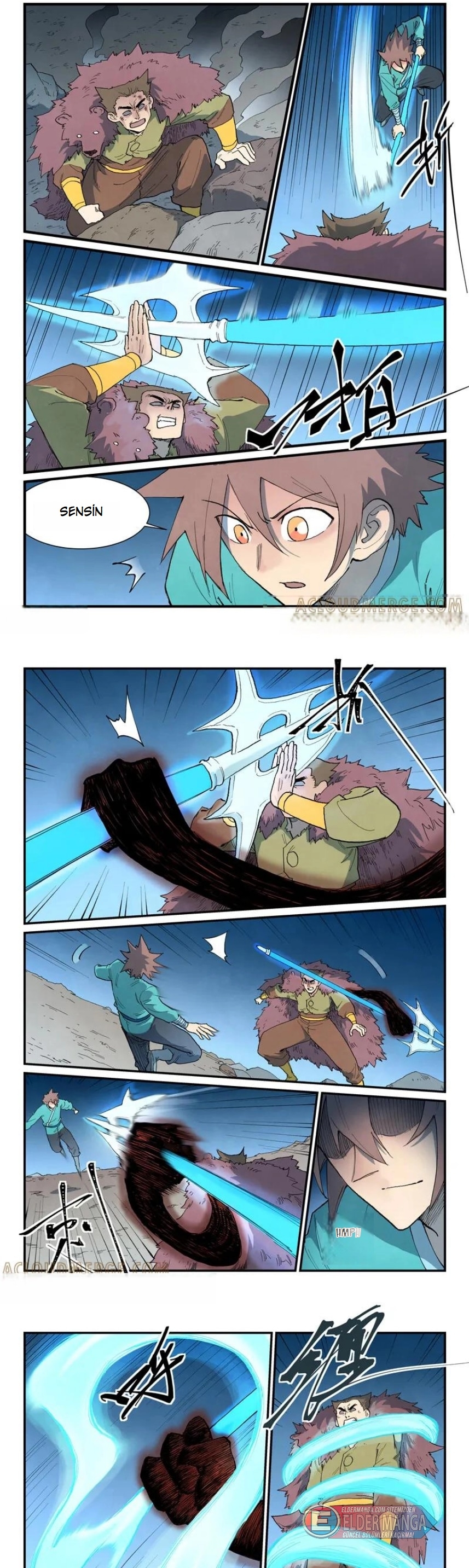 Yıldız Dövüş Tanrısı Tekniği Bölüm 873 - Sayfa 3