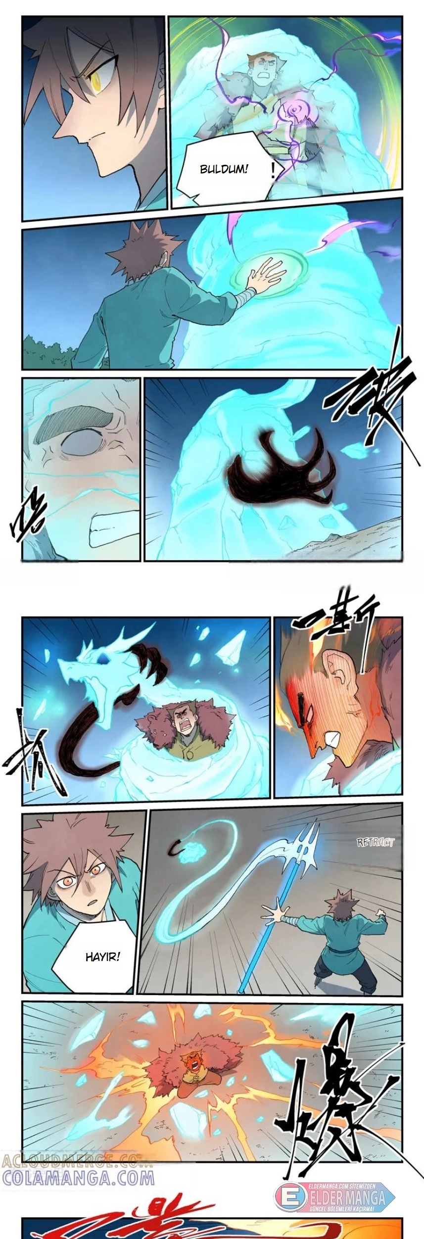 Yıldız Dövüş Tanrısı Tekniği Bölüm 873 - Sayfa 5