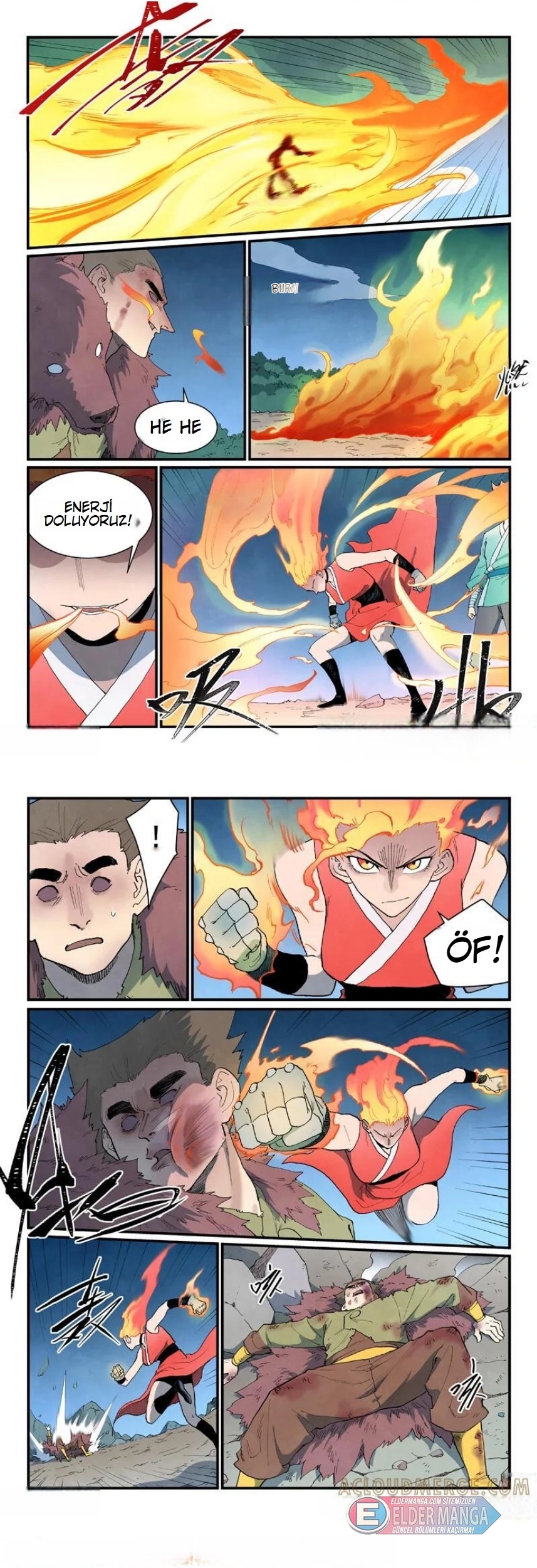 Yıldız Dövüş Tanrısı Tekniği Bölüm 873 - Sayfa 7