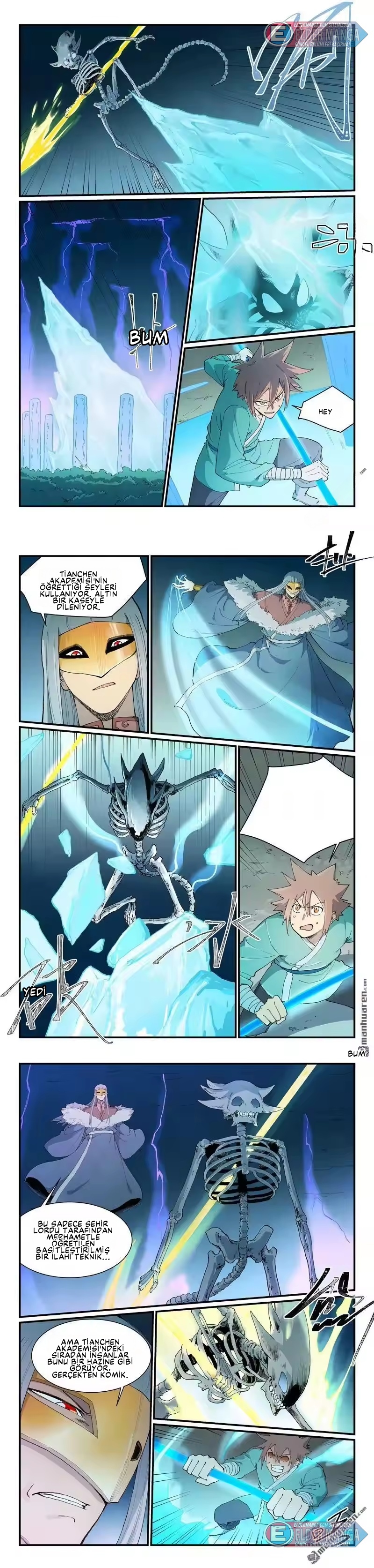 Yıldız Dövüş Tanrısı Tekniği Bölüm 926 - Sayfa 1