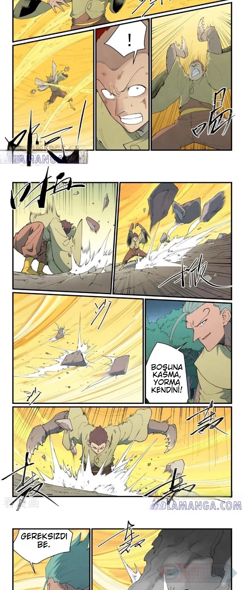 Yıldız Dövüş Tanrısı Tekniği Bölüm 886 - Sayfa 5