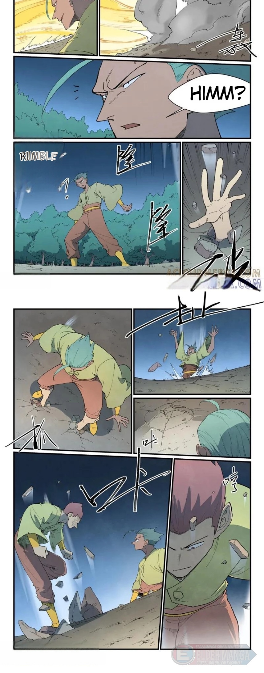 Yıldız Dövüş Tanrısı Tekniği Bölüm 886 - Sayfa 6