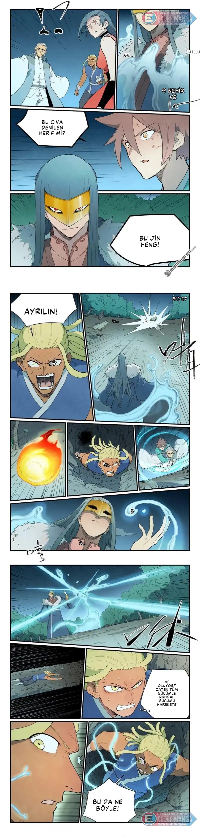 Yıldız Dövüş Tanrısı Tekniği Bölüm 911 - Sayfa 3