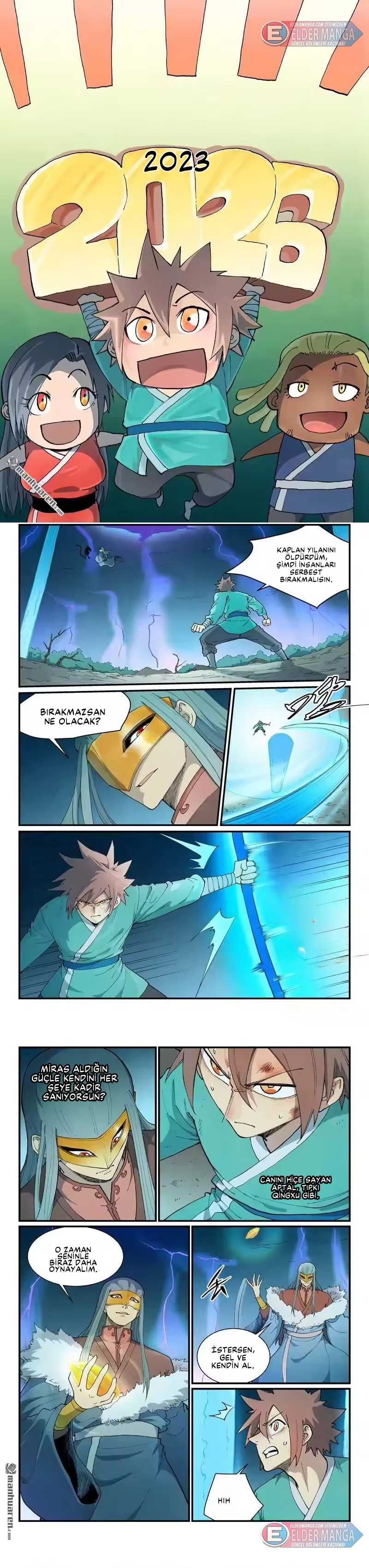 Yıldız Dövüş Tanrısı Tekniği Bölüm 925 - Sayfa 1